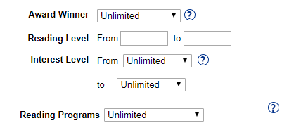 Power Search limiters